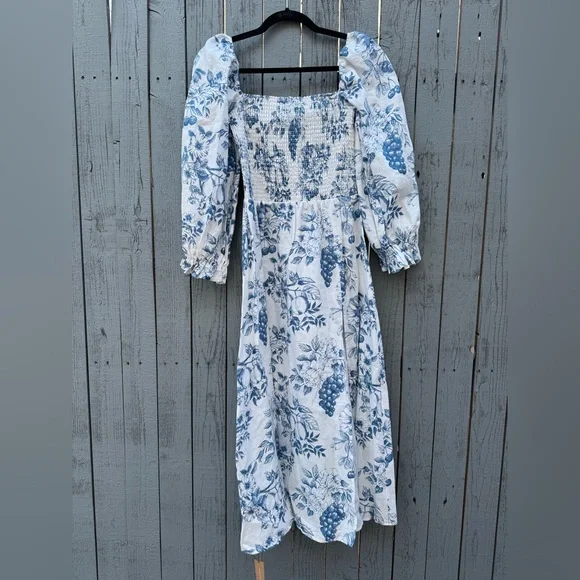 NWT Reformation Gitane linen midi dress - Picture 5 of 8